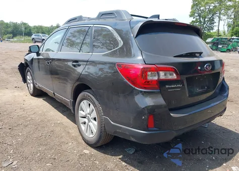 2016 Subaru Outback 2.5I Premium из США, поврежденный, VIN 4S4BSAFC7G3311049